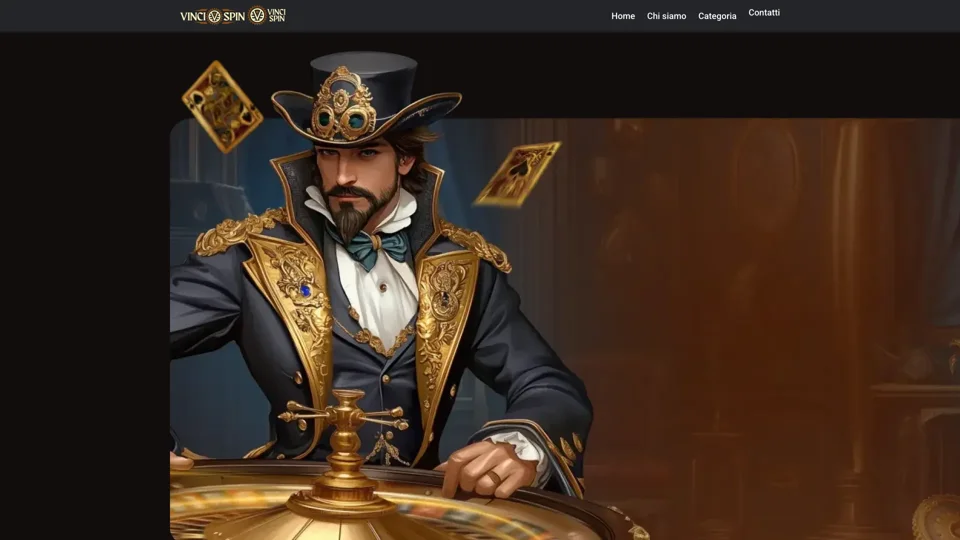 Vincispin Casino | Slot, Live Casino e Scommesse Sportive